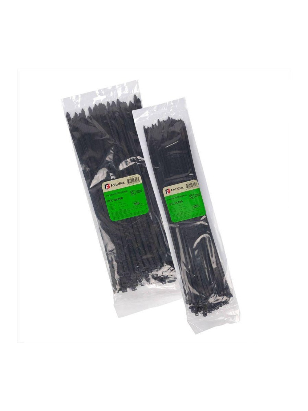Хомут кабельный КСС 8х450 нейл. черн. (уп.100шт) Fortisflex 50286