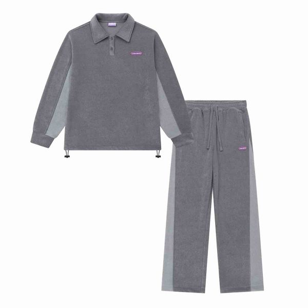 Брюки Terry темно-серые - фото 9