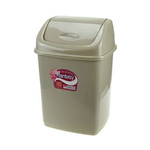 Контейнер для мусора с плавающей кр. "Фантазия" 5л песочный