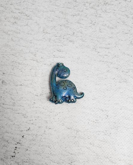 Значок "Дракон" темно-синий