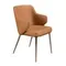 Стул 4162 из коричневой экокожи