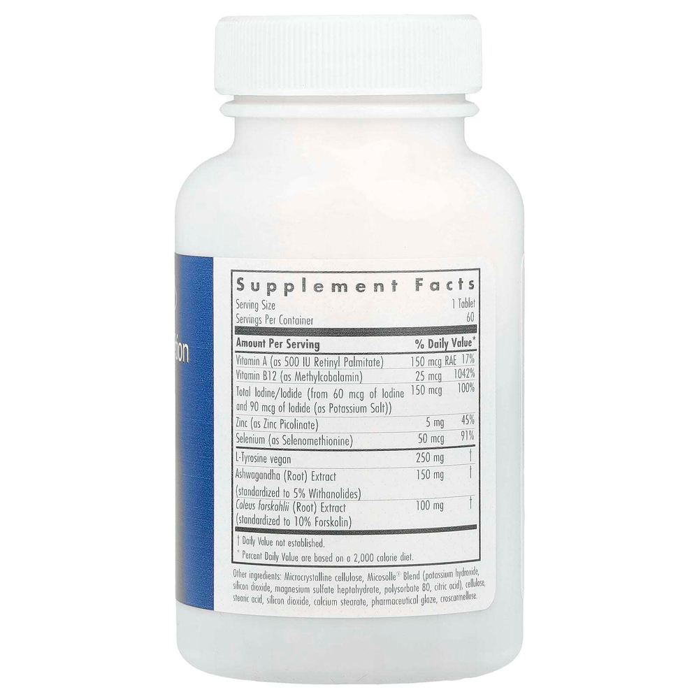 Allergy Research Group, Thyroid Nutrition, средство с Iodoral® для щитовидной железы, 60 вегетарианских таблеток