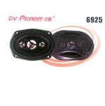 Автоколонки 6x9". 3-х полосные с сетками "комплект 2шт" DV-Pioneer.Ok 6925