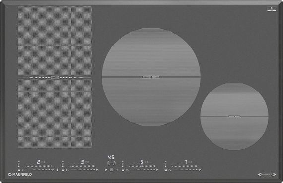 Индукционная стеклокерамич. панель MAUNFELD CVI804SFDGR
