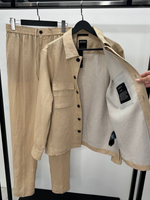 Льняной костюм Ermenegildo Zegna