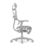 Кресло FALTO Ergohuman Elite 2 с подножкой ( серый каркас /сетка светлаяT-168-B2 Natural)