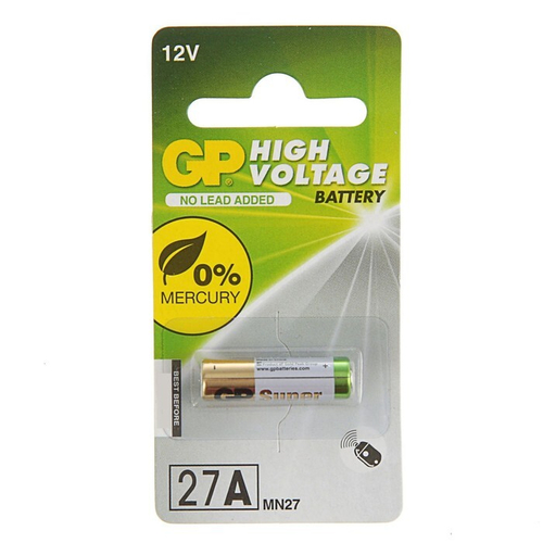 Батарейка сигнализации 27A 12В GP