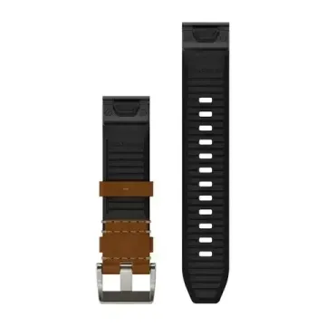 Ремешок Garmin MARQ GEN2 QuickFit 22 мм (кожаный) коричнево-черный 010-13225-08