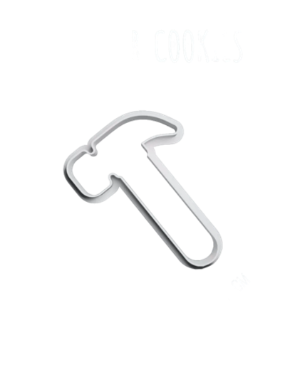 Форма для пряника Молоток 10 см