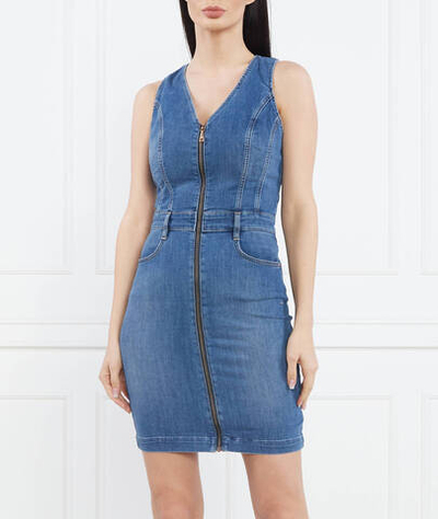 Платье MICOL GUESS - темно-синий(W3GK15 D4K96)