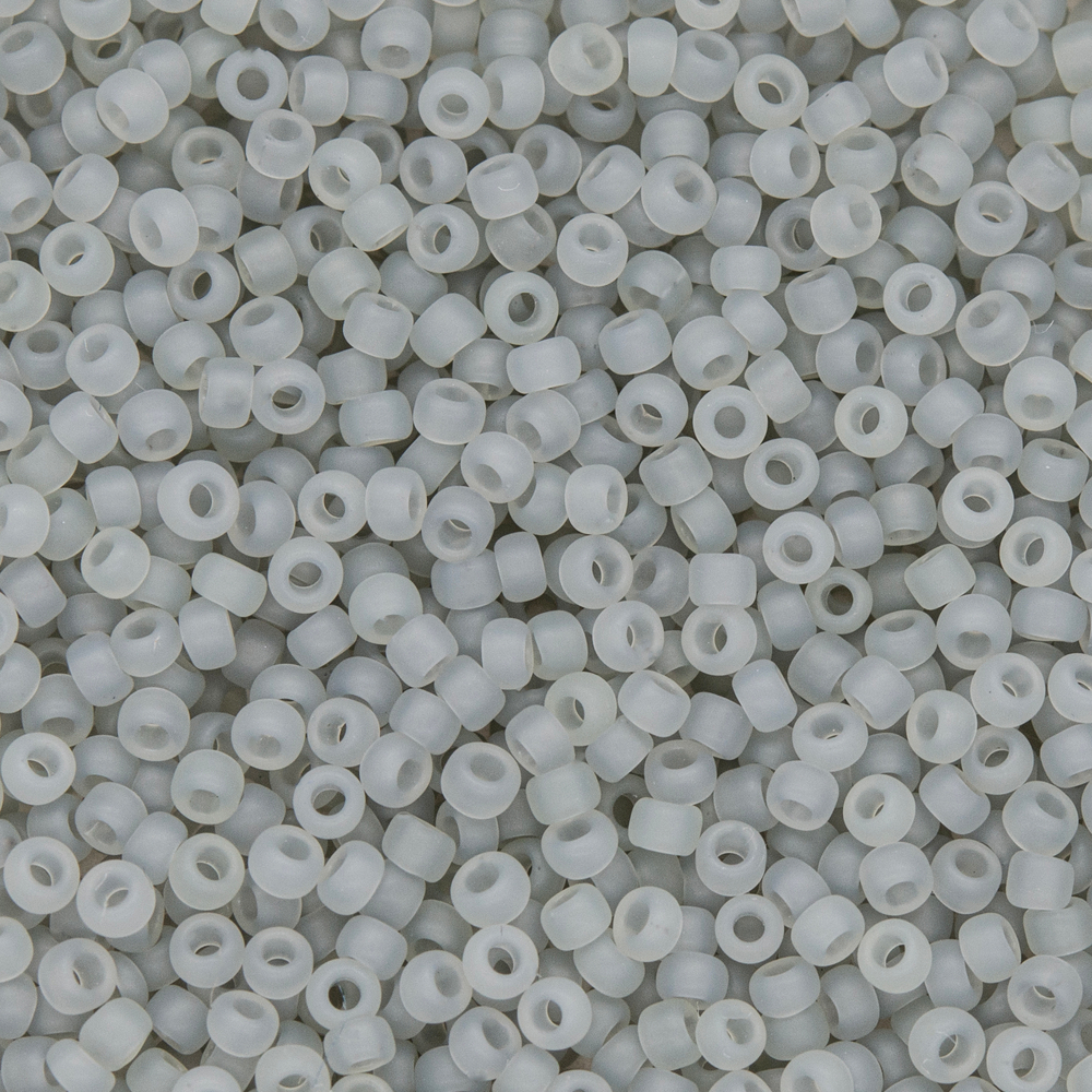 Японский бисер TOHO Round 15/0 (№150F), жемчужный матовый