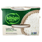 Bibigo, Вареный липкий белый рис, средний размер, 630 г (22,2 унции)