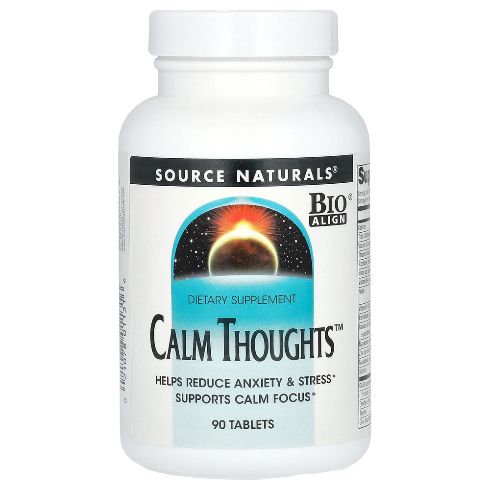 Source Naturals, Calm Thoughts, 90 таблеток