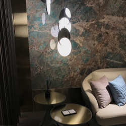 Подвесной светильник Cloyd BERING P1 / Ø20 см - золото (арт.10945)