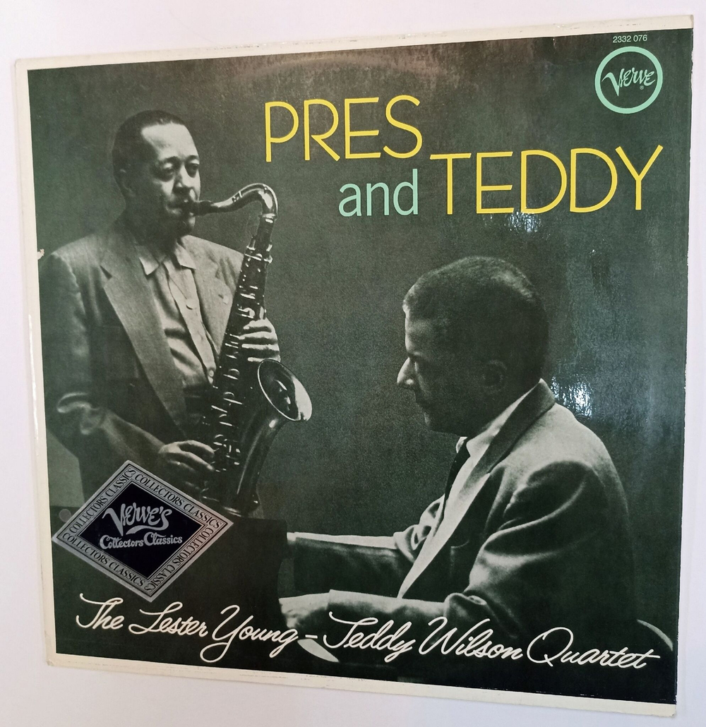 Винтажная виниловая пластинка LP The Lester Young Teddy Wilson Quartet Pres And Teddy (Germany)