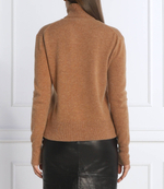 Хлопковый гольф Calvin Klein - светло-коричневый(K20K205419)