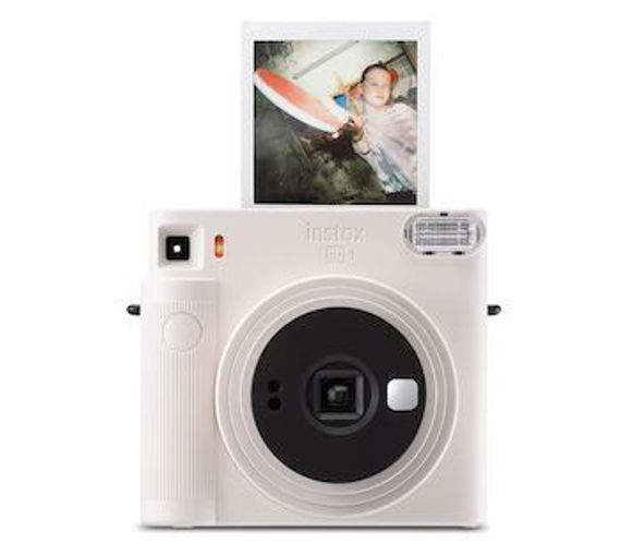 Fotoaparat \ Фотоаппарат моментальной печати Fujifilm Instax SQUARE SQ1, белый Instax SQUARE SQ1