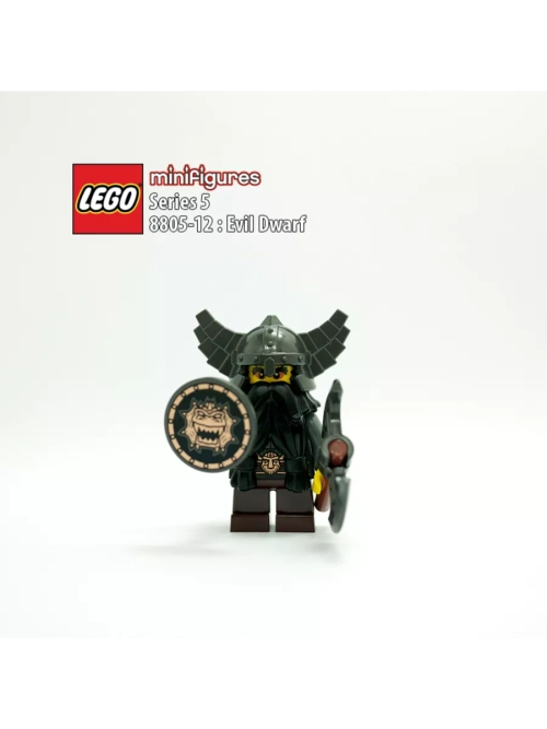 LEGO Минифигурки 5 серия 8805 Dwarf (Гном)
