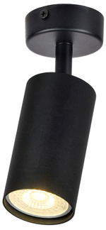 Светильник 4002 накладной настено-потолочный под лампу GU10 черный IEK