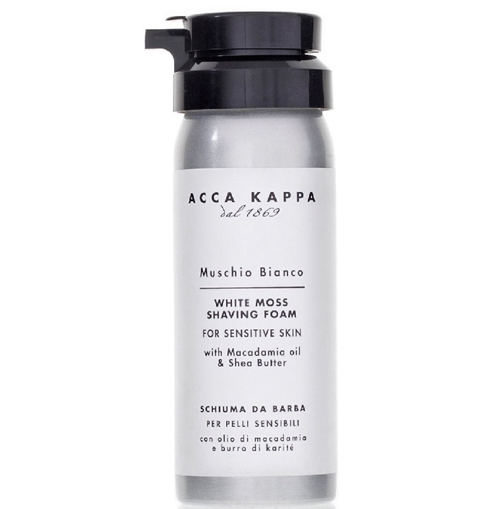 Acca Kappa Muschio Bianco Shaving Foam - Пена для бритья 50 мл