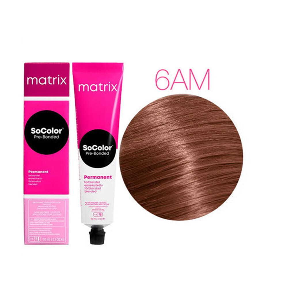 MATRIX SoColor Pre-bonded Permanent 6AM, 90 мл