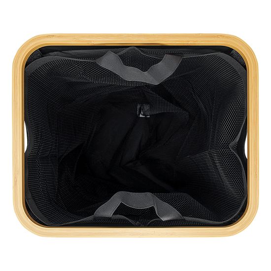 Корзина для белья neat tall, 41х35х74 см, черная