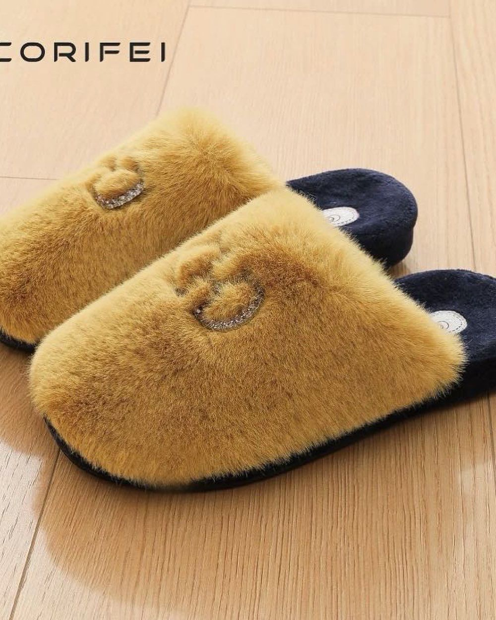 Тапочки ZEPHYR HOME Норка Желтый