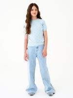 Джемпер для девочки 1384 голубой