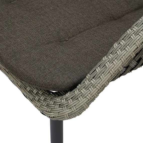 Плетеный стул Sverre, серый