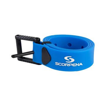 Ремень Scorpena F с пластиковой марсельской пряжкой синий