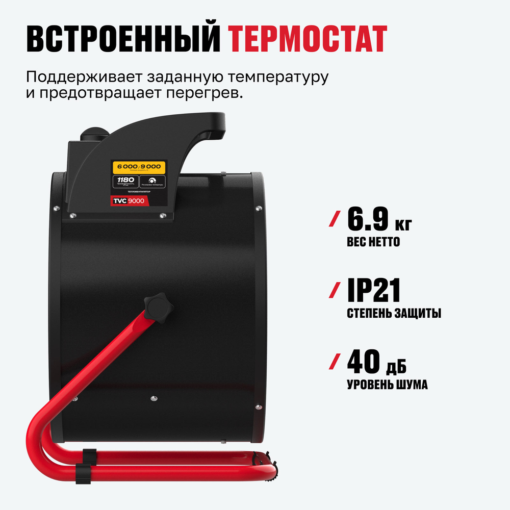 Тепловентилятор ALTECO TVC 9000