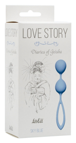 Вагинальные шарики Love Story Diaries of a Geisha Sky Blue 3005-04Lola