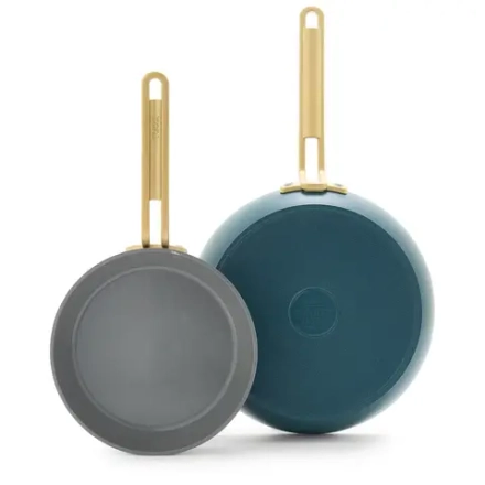 GreenPan Набор из 2 сковородок Stanley Tucci™ 20+26 см Pine Green