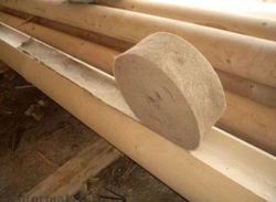 ТермоДжут межвенцовый утеплитель т.8-10мм ш.150мм (15м)