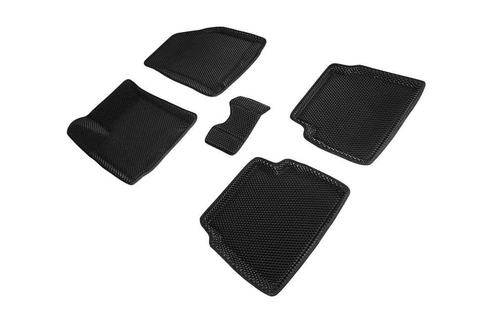 Коврики EVA 3D ромб для Chevrolet Aveo 2003-2011, Seintex.95275