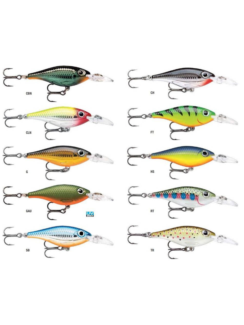 Воблер Ultra Light Minnow 06 6см 4гр SB медленно тонущий