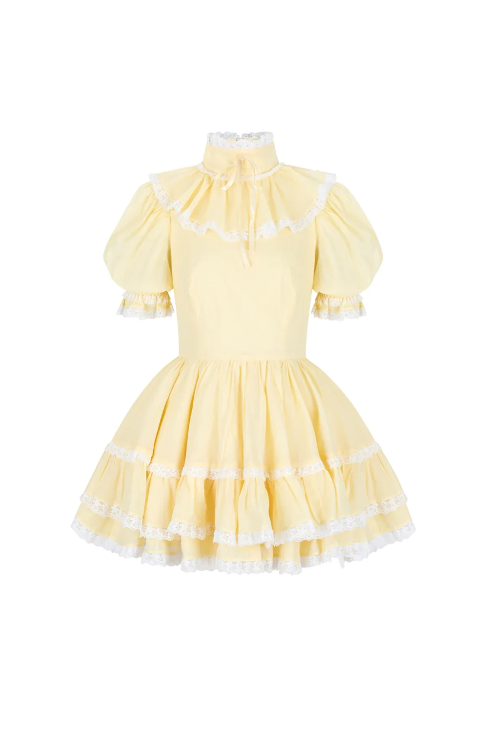 The Custard Alice Dress
