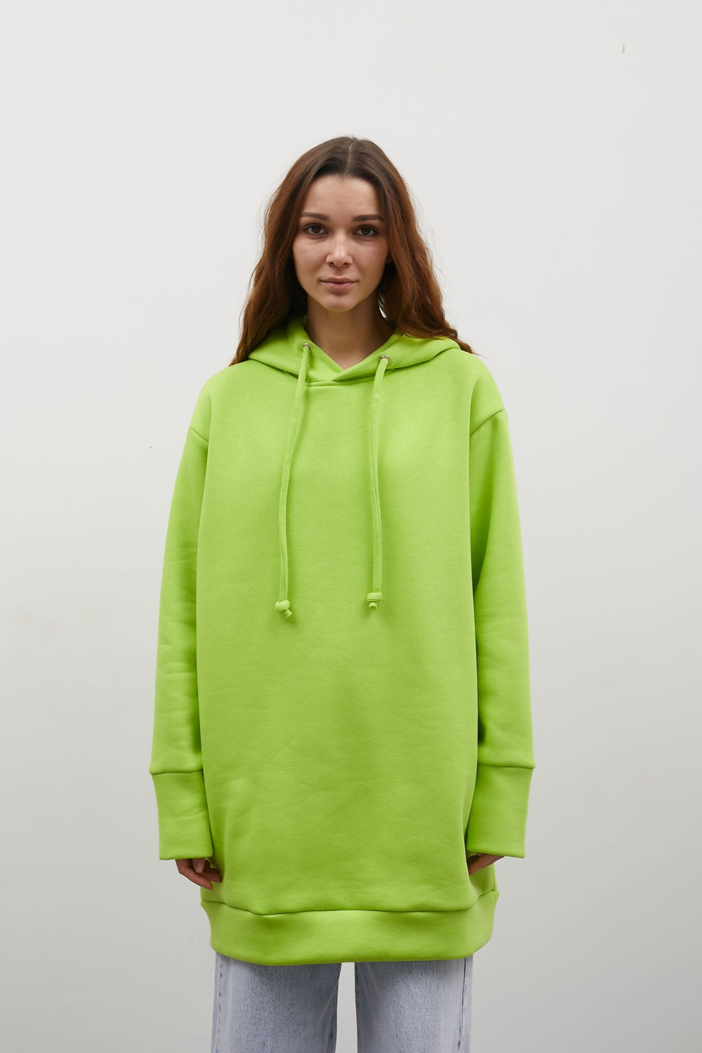 Худи с начесом на манжете