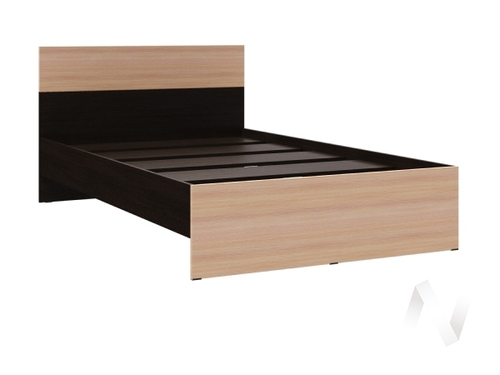 Кровать Юнона 1;2м (венге/дуб молочный)