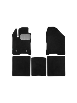 Коврики ворсовые для LADA (ВАЗ) Aura 2024 - н.в. Седан - 5 шт. коврики текстильные в салон KLEVER05.A71266.110KH