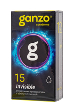 Презервативы Ganzo Invisible супер тонкие № 15