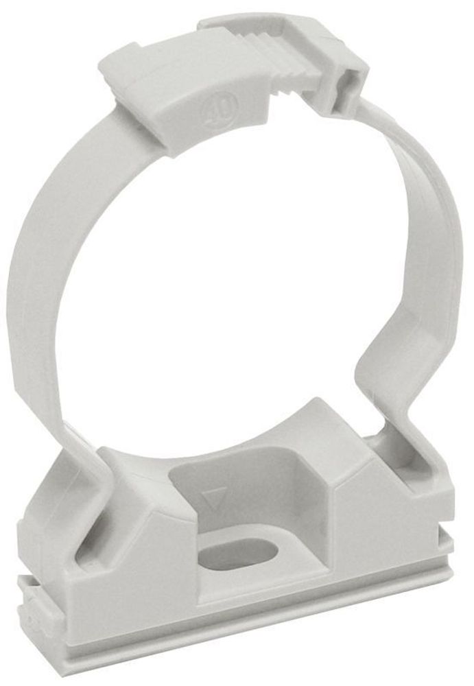 Держатель хомутный для труб CFC32 d32 сер. ELASTA IEK CTA10MP-CFC32-K41-050
