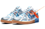 Кроссовки Off-White X Nike Rubber Dunk Air University Blue