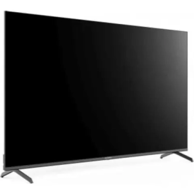 Телевизор LED Hyundai 55" H-LED55BU7009 Android TV Frameless Metal черный 4K Ultra HD 60Hz MEMC DVB-T DVB-T2 DVB-C DVB-S DVB-S2 USB WiFi Smart TV