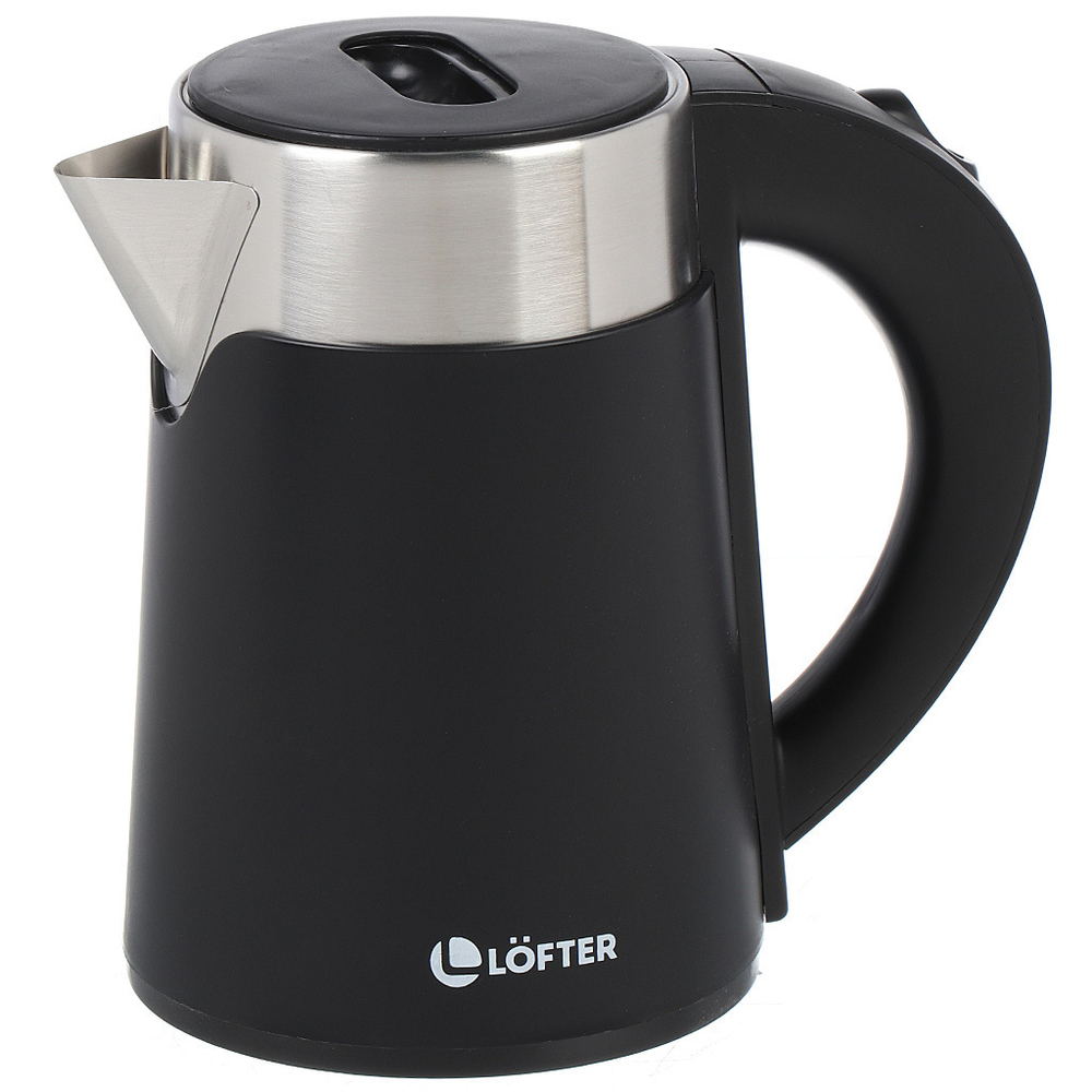 Чайник электрический Lofter, GMB-225, 0.8 л, скрытый нагревательный элемент, 800 Вт, ск нагр элем, н