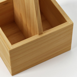 IKEA CHOKLADHAJ  (ИКЕА СХОКЛАДХАЙ)  -  Настольный органайзер, дерево, 12x11 см