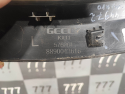 Накладка двери задней левой Geely Monjaro 21-нв Б/У Оригинал 6073117800