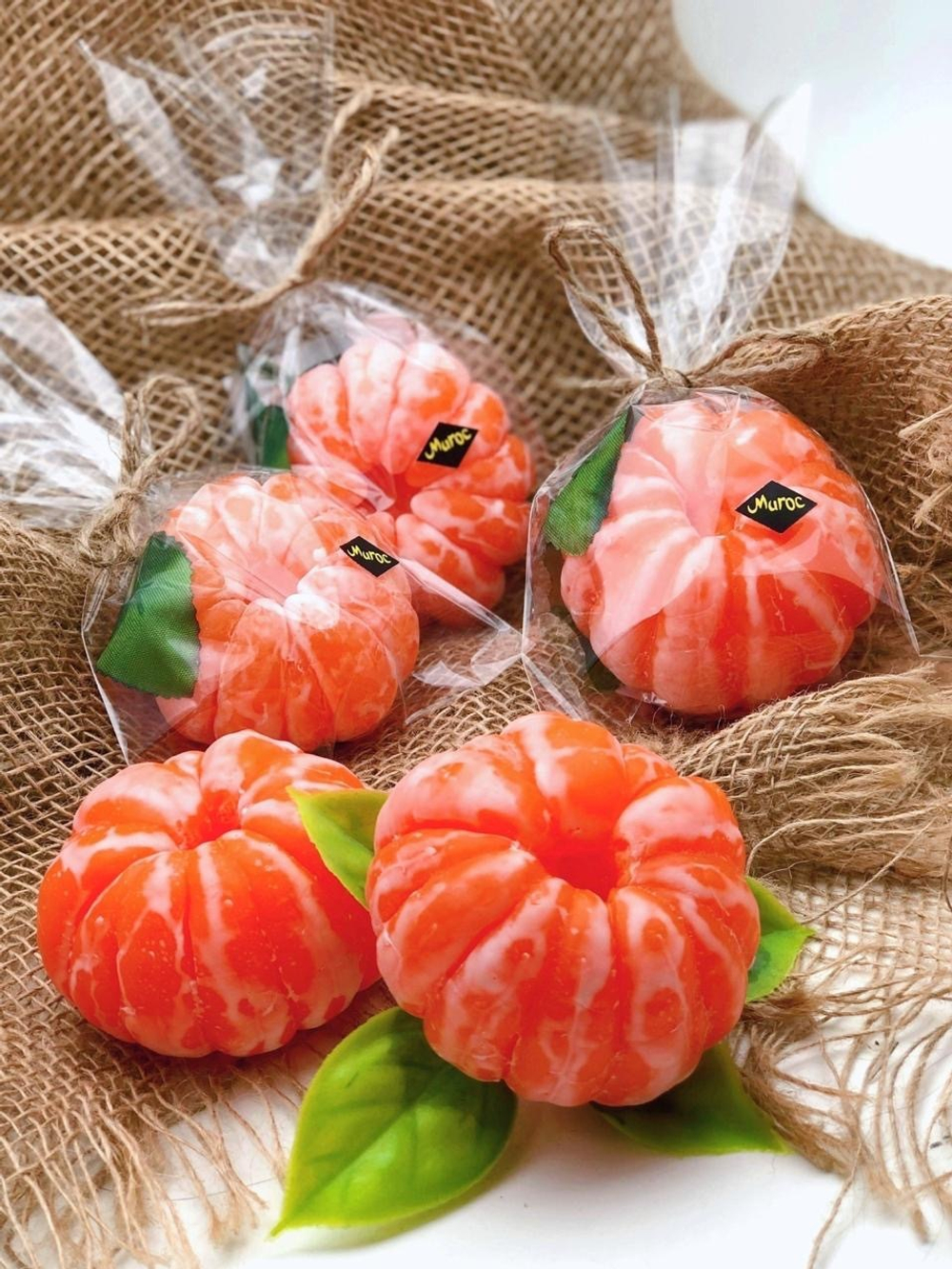 Мыло «Большой мандарин» Новогоднее мыло Magic Benefit Soap