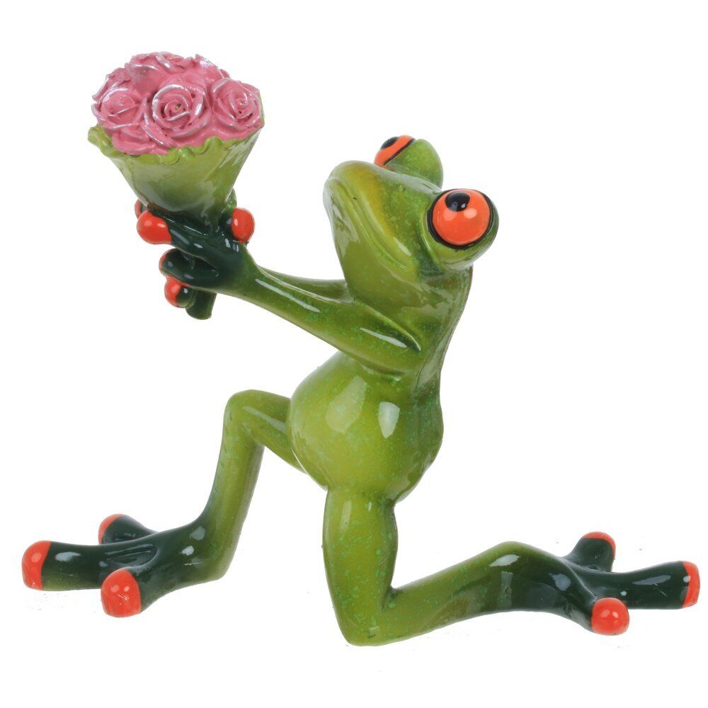 GAEM Фигурка декоративная "Лягушка", L13,5 W7 H11 см