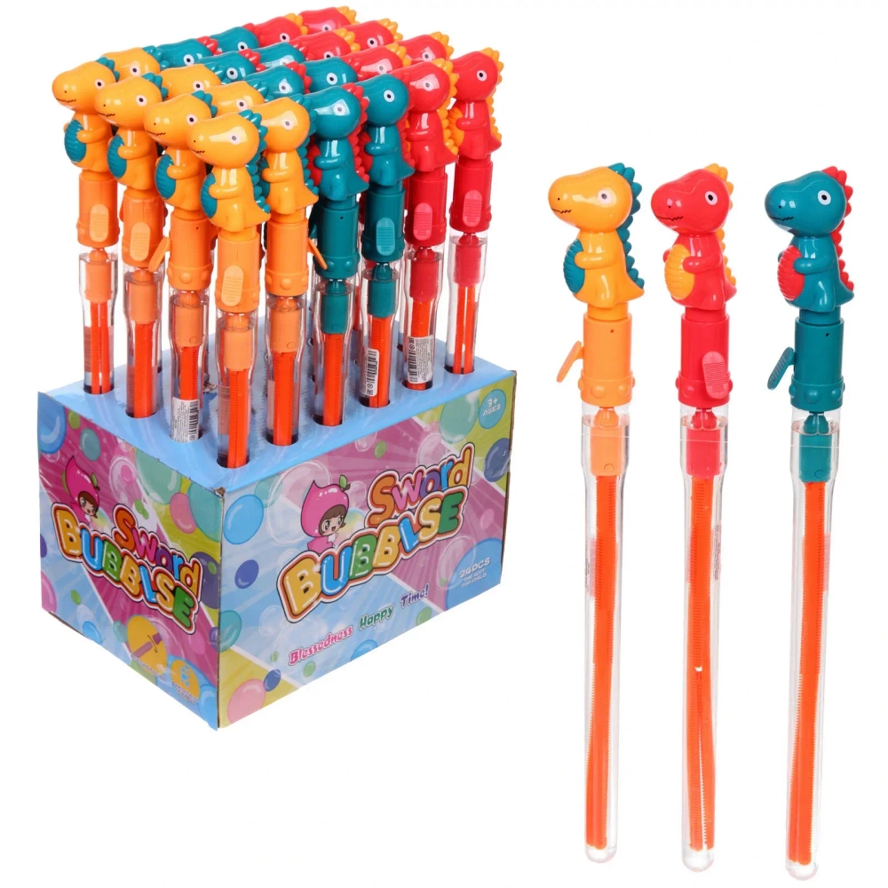 Мыльные пузыри «Славный Динозаврик» 47 см, 150 мл, большие пузыри, микс цветов